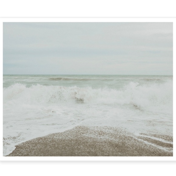 Beach Waves Photography Art Print - Picture 2 of 2